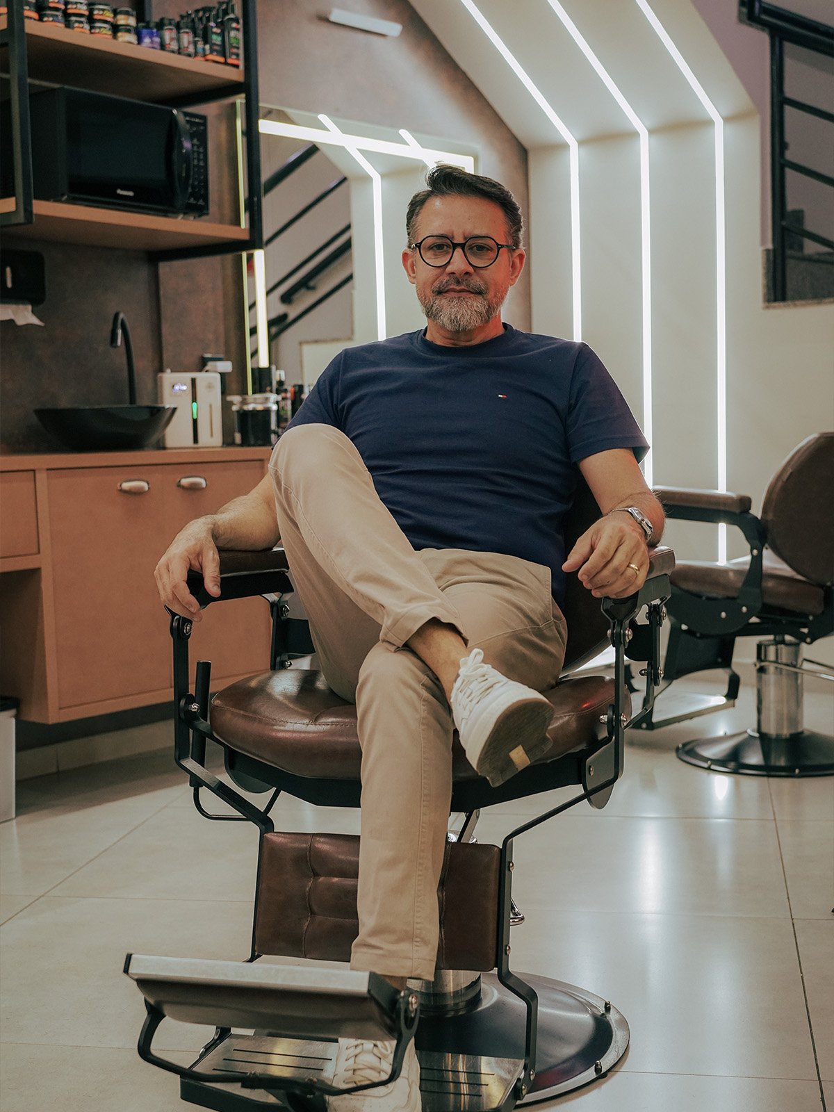 Ranucci, barbeiro e visagista