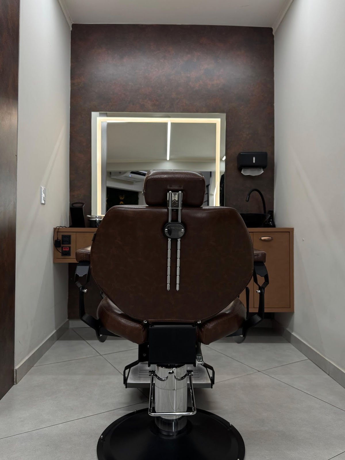 Corte masculino executado na Ranucci Barbearia